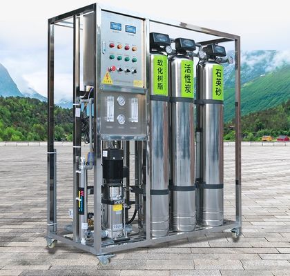 Automatic Deionized RO Pure Water Purifier Soft Water Equipment 500l/H Εξοπλισμός επεξεργασίας νερού