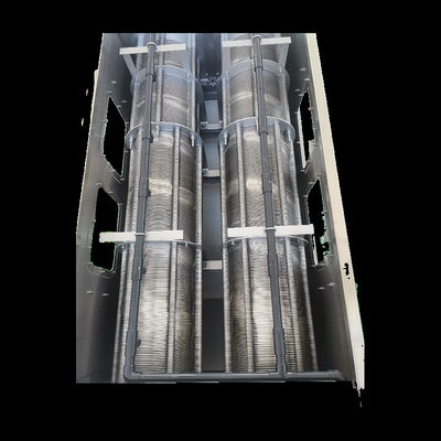 SS304 Dehydrator λάσπης τύπων βιδών επεξεργασία αυτόματο 3m3/H λυμάτων λιβαδιού
