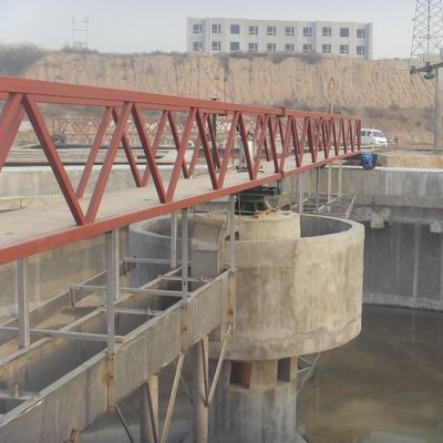 304 ανασταλμένη ανοξείδωτο μηχανή επεξεργασίας λυμάτων μεταλλουργικών ξυστρών λάσπης κεντρικού Drive