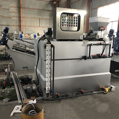 500L/H τρία ενσωματωμένη κιβώτιο της PAM ξηρά επεξεργασία λυμάτων συσκευών χορήγησης της δόσης σκονών αυτόματη