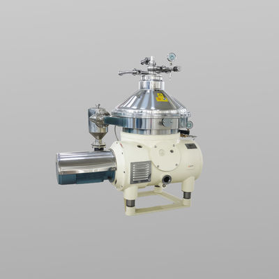 Φυγοκεντρικός διαχωριστής βιομηχανικού δίσκου υψηλής ταχύτητας - Ηλεκτρική κίνηση, λειτουργία 5000 RPM