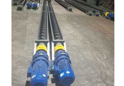 Άσπρος μεταφορέας ζωνών βιδών ψευδάργυρου, μεταφορέας βιδών σιλό 250mm