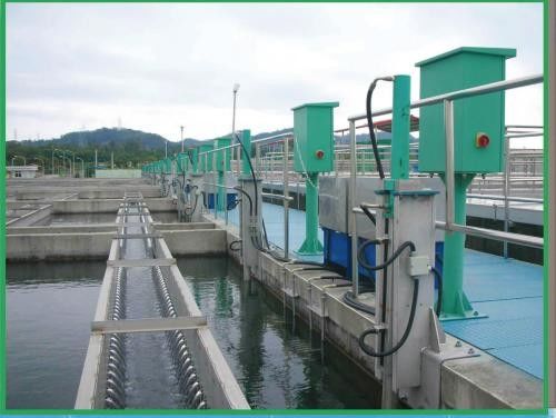 Εναλλάσσοντας κατώτατη μεταλλουργική ξύστρα που χρησιμοποιείται για την τετραγωνική λίμνη απόβλητου ύδατος