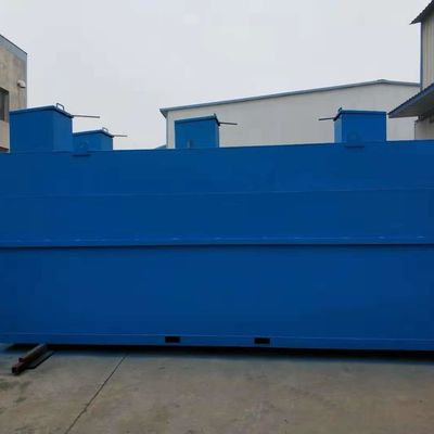 10m3/h εξοπλισμός επεξεργασίας λυμάτων με τη βιολογική τεχνολογία αντιδραστήρων μεμβρανών