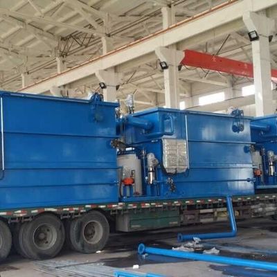 1m3/h εξοπλισμός κατεργασίας ύδατος αποβλήτων, μπλε μηχανή επίπλευσης αέρα