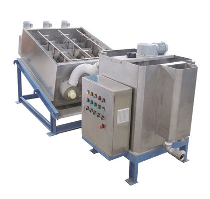 Τρία μηχανή 300 συσσωρευμένος βιομηχανικός βαθμός μηχανών απομάκρυνσης νερού λάσπης βιδών