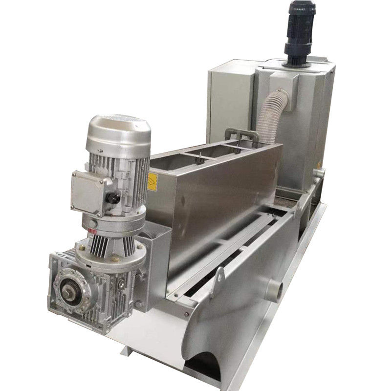 Dehydrator λάσπης 1-2500kgs/H Volute πολυ απομακρύνοντας το νερό μηχανή λάσπης Τύπου βιδών δίσκων