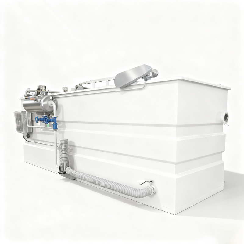 1000L-4000L διαλυμένη μηχανή επίπλευσης αέρα για την επεξεργασία απόβλητου ύδατος επεξεργασίας κρέατος