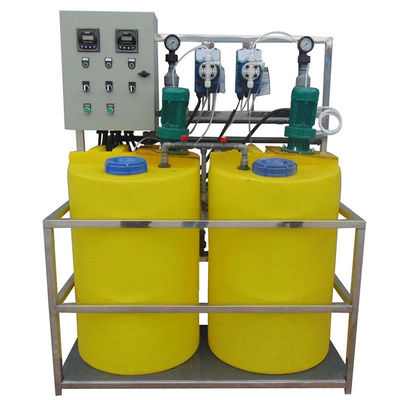 1000L/H Flocculant Pac Pam PE αυτόματη χορήγησης της δόσης διάλυση απελευθέρωσης μηχανών αργή