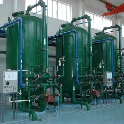 30m3/H πολυ μέσων φίλτρων ανοξείδωτου μηχανικό φίλτρο άνθρακα χαλαζία ενεργοποιημένο άμμος