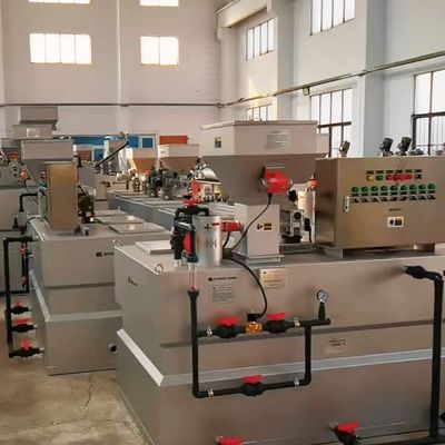2000L/H Flocculant χλωριδίου συστημάτων χορήγησης της δόσης της PAM αυτόματος όξινος εξοπλισμός χορήγησης της δόσης βάσεων