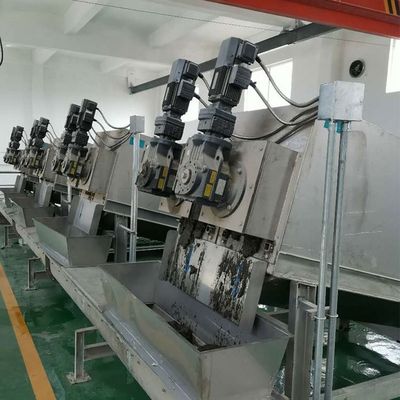 15m3/H σπειροειδής απομακρύνοντας το νερό εξοπλισμός λάσπης εργοστασίων τροφίμων μηχανών λάσπης απομακρύνοντας το νερό