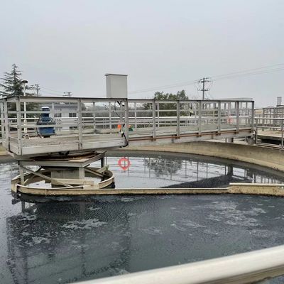 Ανοξείδωτου μισή δεξαμενή ιζηματογένεσης μεταλλουργικών ξυστρών λάσπης Drive γεφυρών περιφερειακή