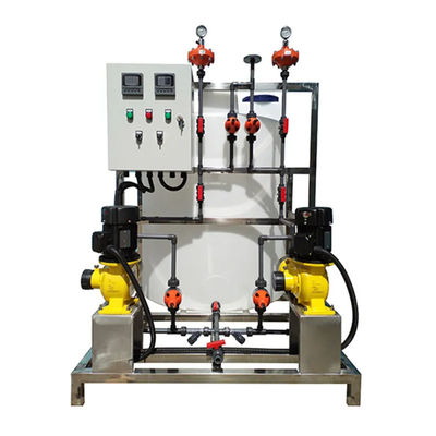Ενσωματωμένο Vertical PE Automatic Chemical Dosing System 500L/H