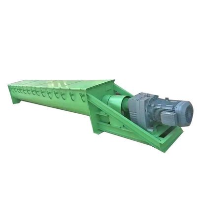 Μηχανή SS316L 1-10t/h μεταφορέων βιδών τρυπανιών σκονών λάσπης Shaftless τύπων του U
