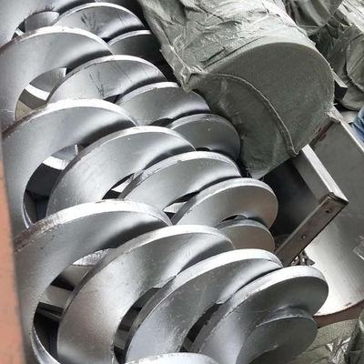 Μηχανή SS316L 1-10t/h μεταφορέων βιδών τρυπανιών σκονών λάσπης Shaftless τύπων του U