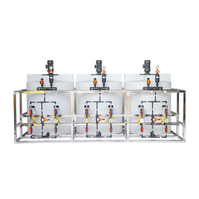 4500L/H πλήρης αυτόματη μίξη διάλυσης μηχανών χορήγησης της δόσης που ενσωματώνεται