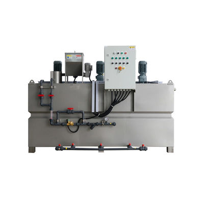 Μηχανή 250L~10000L χορήγησης της δόσης σκονών συστημάτων πολυμερούς χημική χορήγησης της δόσης της PAM PAC