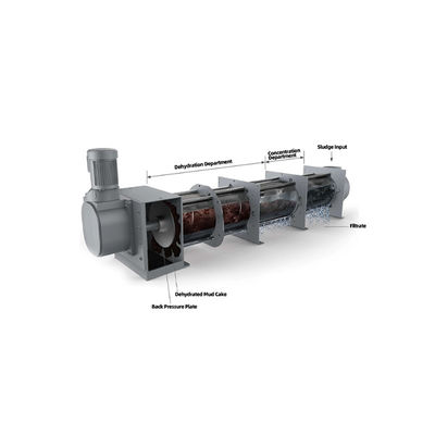 304/316 Dehydrator 10-16kg/H Τύπου βιδών Volute ανοξείδωτου