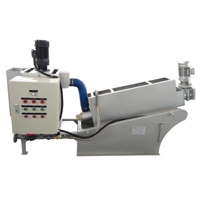 Dehydrator λάσπης 8kg/H Volute σύστημα για την επεξεργασία απόβλητου ύδατος απομάκρυνσης νερού λάσπης