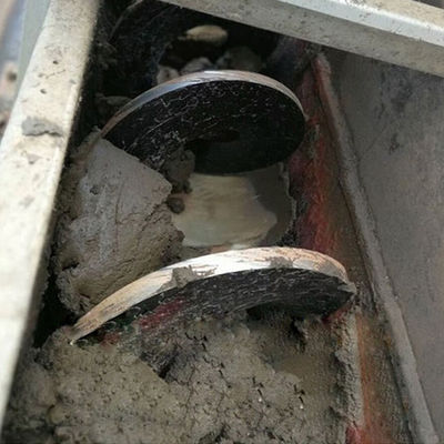 30t/H φορητός κεκλιμένος μεταφορέας ζωνών βιδών λάσπης αυλακιού του U μεταφορέων βιδών SS