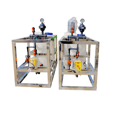 Flocculant μηχανών PAC/PAM χορήγησης της δόσης CE ISO 250L~10000L πλήρως αυτόματο σύστημα χορήγησης της δόσης
