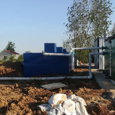 Βιομηχανικά μηχανήματα 100m3/D Eco εργοστασίου επεξεργασίας λυμάτων SS304 MBR MBBR φιλικό