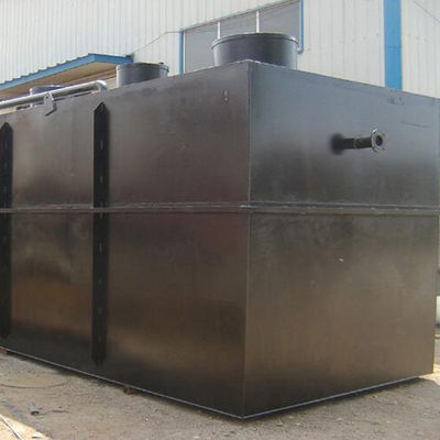 Ενσωματωμένο MBBR σύστημα 1000L-4000L διήθησης νερού αποβλήτων τροφίμων εργοστάσια