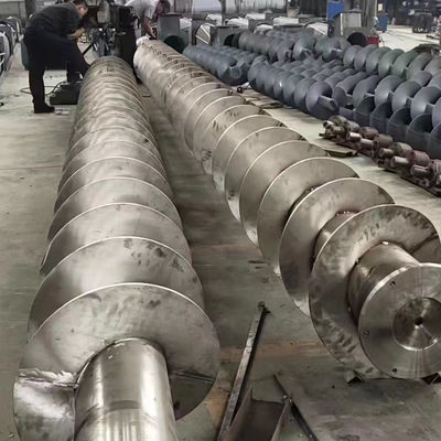 1~25Meter κεκλιμένος μεταφορέας τρυπανιών βιδών ανοξείδωτου για το τσιμέντο σιλό