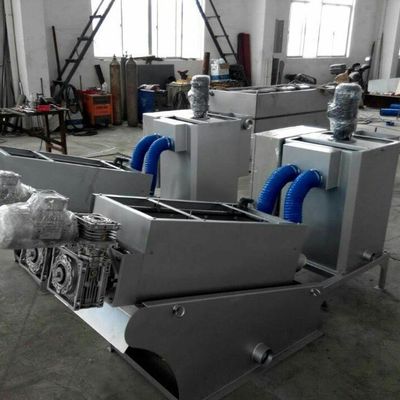 4.5m3/h απομακρύνοντας το νερό μηχανή λάσπης Τύπου βιδών, χημικός απομακρύνοντας το νερό εξοπλισμός λάσπης