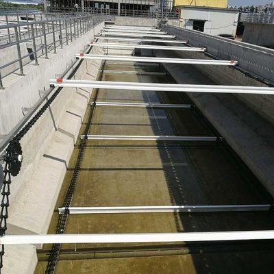 υλικό πιάτων αλυσίδων μεταλλουργικών ξυστρών λάσπης γεφυρών 4.5m διακινούμενο ξύνοντας μη μεταλλικό