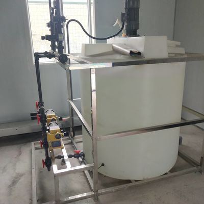 2000L/h η μονάδα πολυμερούς χορήγησης της δόσης, 0.18Kw ξεραίνει τη μηχανή μίξης σκονών