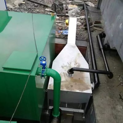 Ενσωματωμένος στερεός υγρός χωρισμός μηχανών επεξεργασίας απόβλητου ύδατος