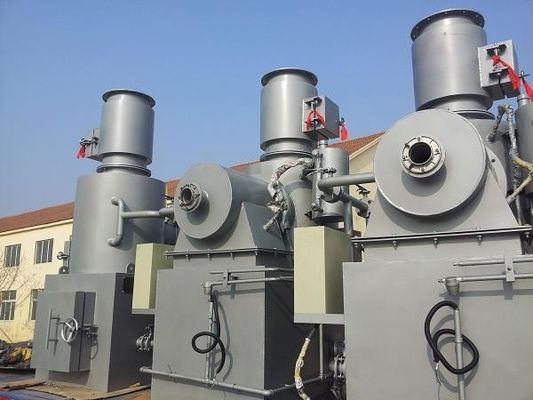 40Kw ιατρικός αποτεφρωτήρας αποβλήτων, αβλαβής αποτεφρωτήρας βιομηχανικών αποβλήτων επεξεργασίας
