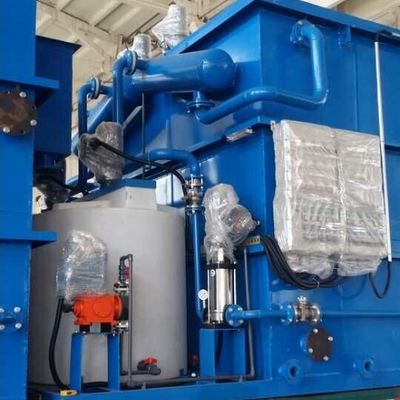 1m3/h εξοπλισμός κατεργασίας ύδατος αποβλήτων, μπλε μηχανή επίπλευσης αέρα