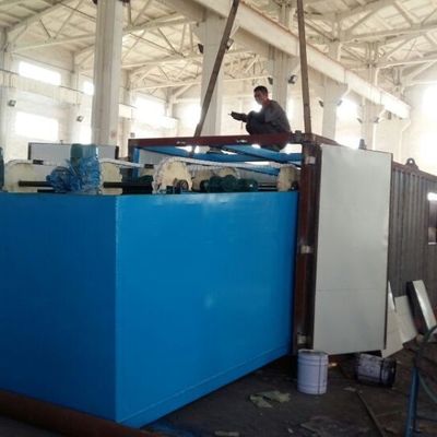 3m3/h εξοπλισμός επεξεργασίας λυμάτων, διαλυμένη λάσπη μηχανή επίπλευσης αέρα
