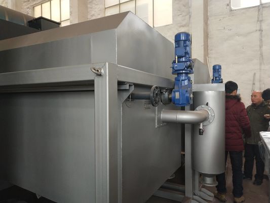 Απομακρύνοντας το νερό εξοπλισμός πηλού ανοξείδωτου, επεξεργασία απόβλητου ύδατος Τύπου ζωνών 10m3/h
