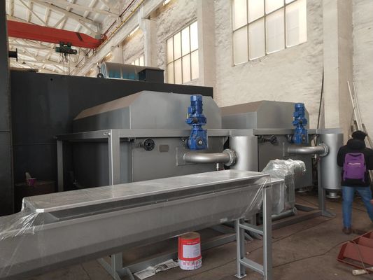 Κινούμενο Thickener περιστροφικών τυμπάνων άξονων βιδών δαχτυλιδιών Thickener 30m3/H λάσπης βαρύτητας