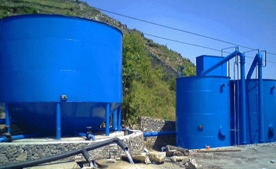 Μπλε αυτόματο φίλτρο βαρύτητας Valveless για την επεξεργασία λυμάτων