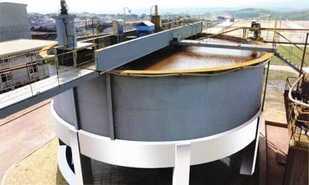 ISO9001 σύστημα μεταλλουργικών ξυστρών λάσπης, επεξεργασία απόβλητου ύδατος μεταλλουργικών ξυστρών 50m