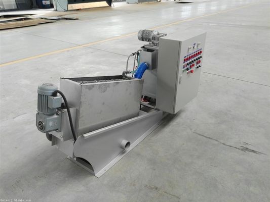 100mm συσσωρευμένος βιομηχανικός βαθμός μηχανών απομάκρυνσης νερού λάσπης βιδών