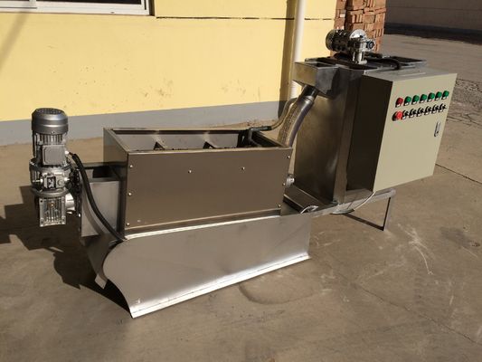 100mm συσσωρευμένος βιομηχανικός βαθμός μηχανών απομάκρυνσης νερού λάσπης βιδών